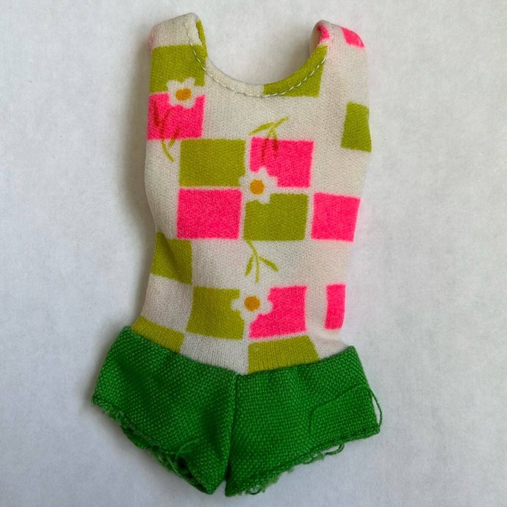 Vintage 1965 Barbie Francie Swimsuit Bathing Suit #1130